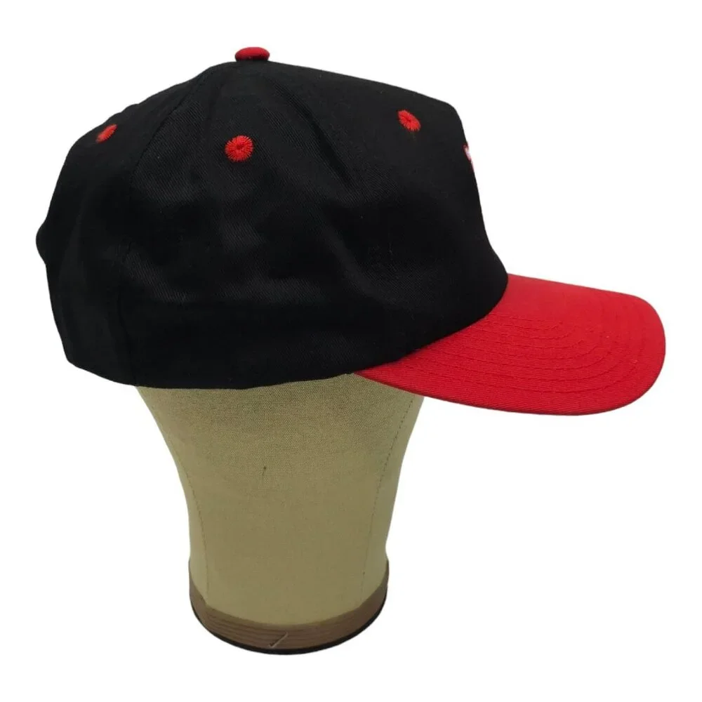 Hill Manufacturing Logo Snapback Cap Vintage Lion Marketing Cotton Trucker